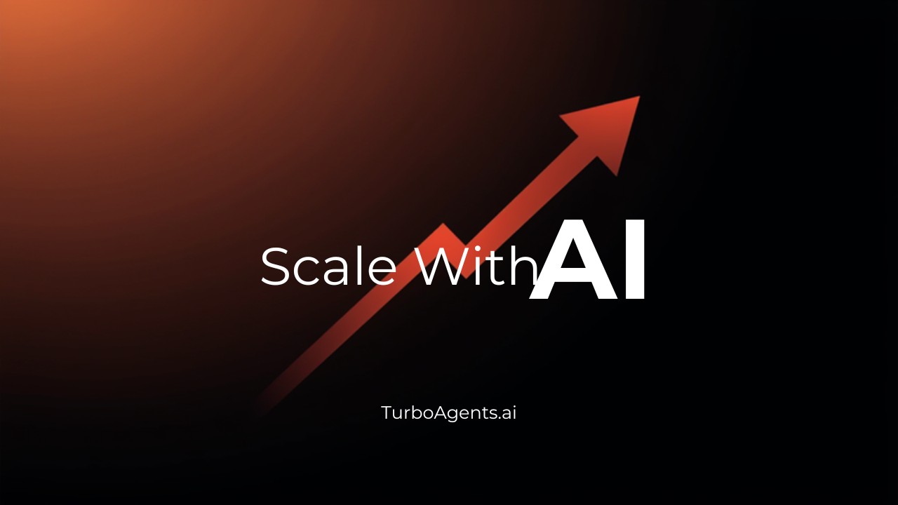 AI-powered growth visualization showing marketing agencies scaling client operations with artificial intelligence tools