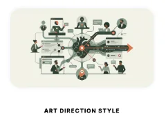 Art direction mockup